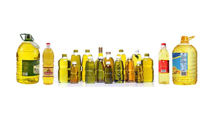 Gyári műanyag palackban Corn-Oil-kitöltése-Line